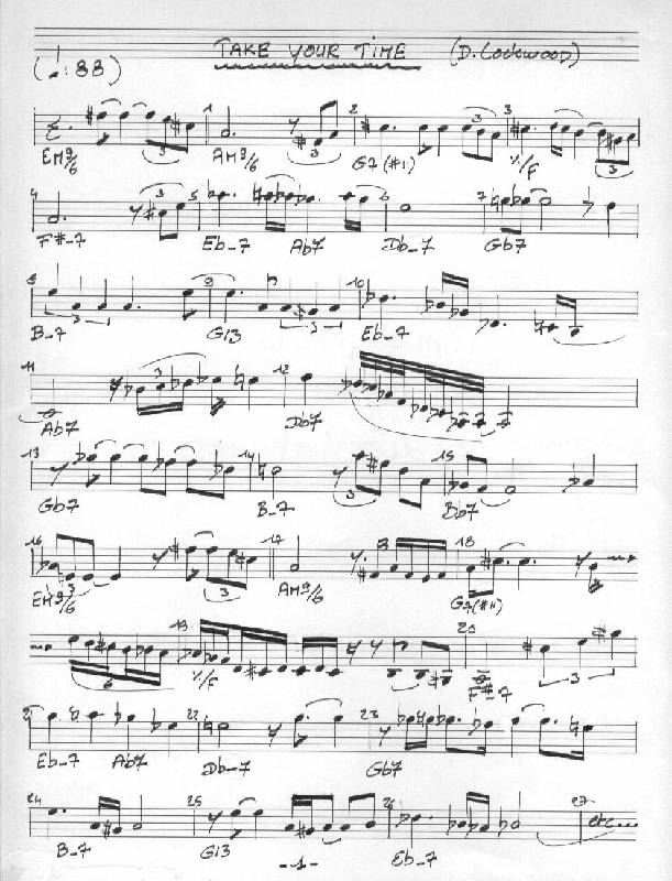 Solo Transcriptions Miscellaneous Saxopedia