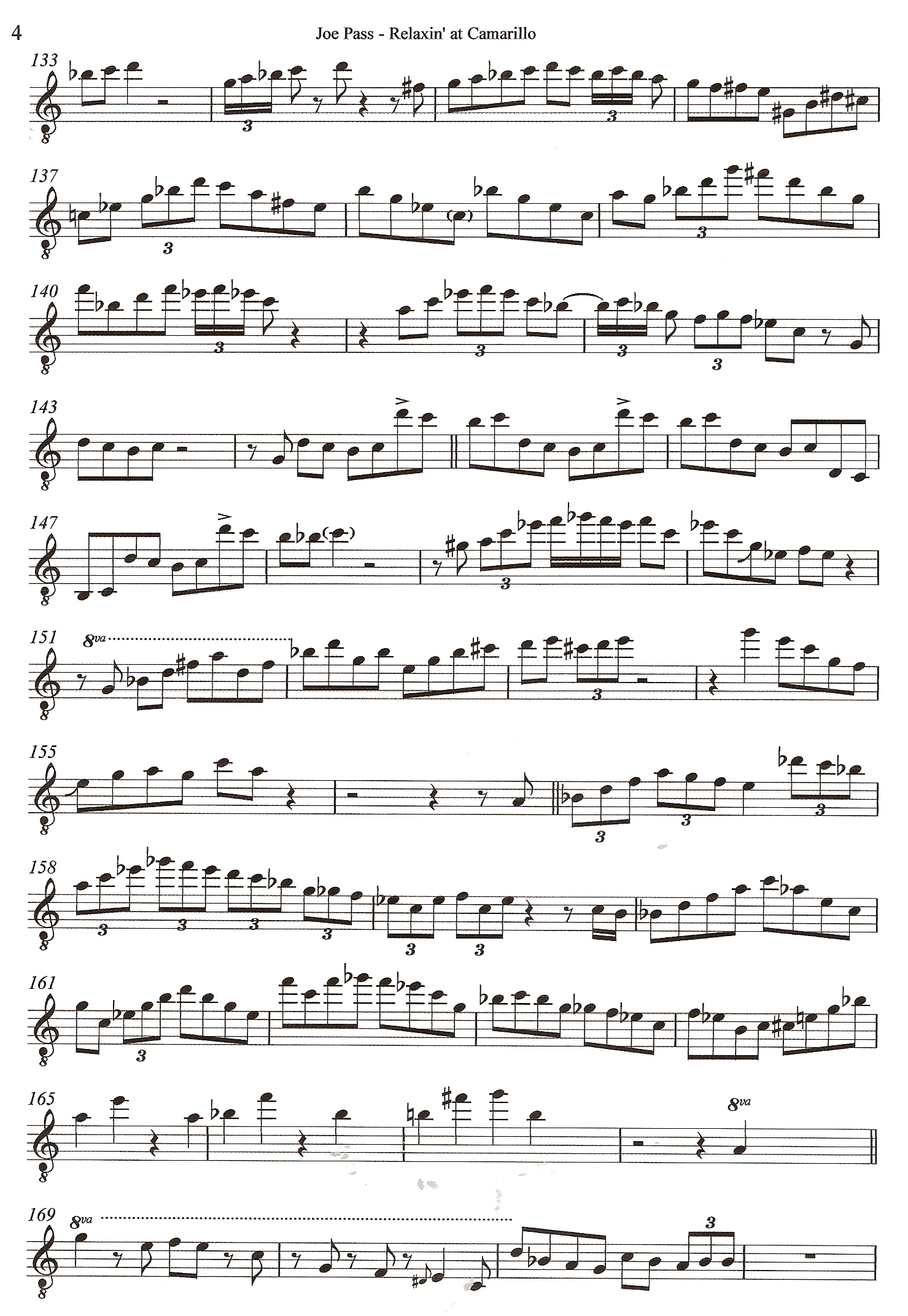 saxophone transcriptions saxophone transcriptions