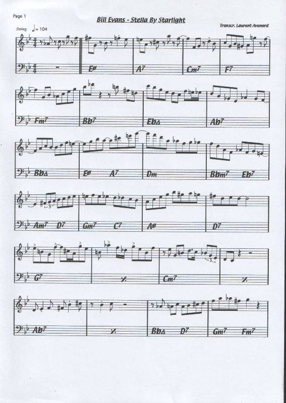 Bill Evans Transcriptions Pdf To Excellent Bill Evans Transcriptions Pdf To Excellent