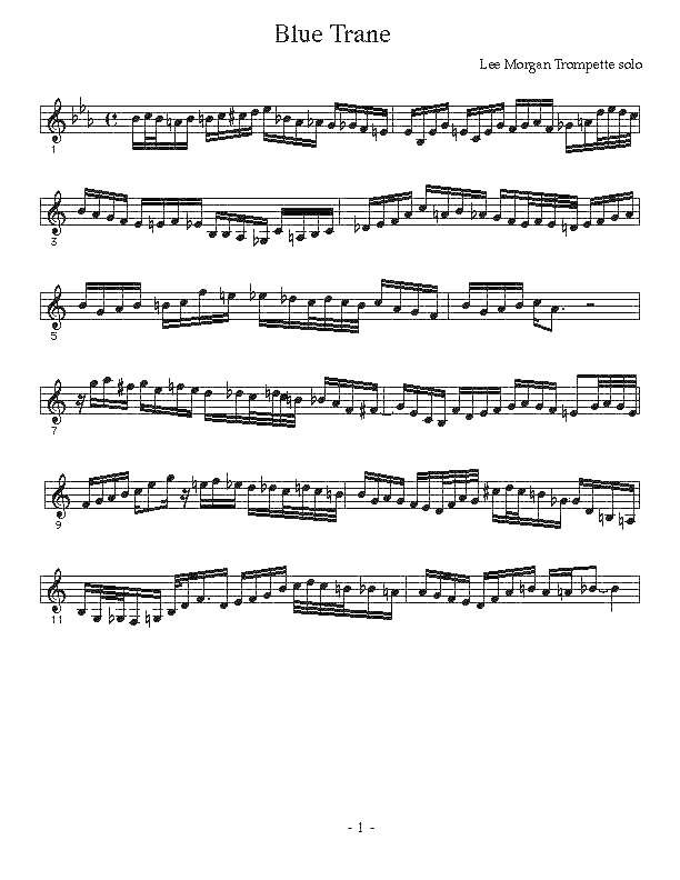 Bb Blues Shuffle Time Pdf